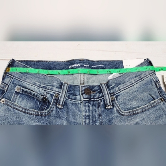NWT Old Navy Original Straight Taper Non-Stretch Jeans for Men Size 29x30 - Picture 5 of 7